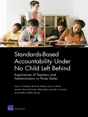 cover image of Standards-Based Accountability Under No Child Left Behind